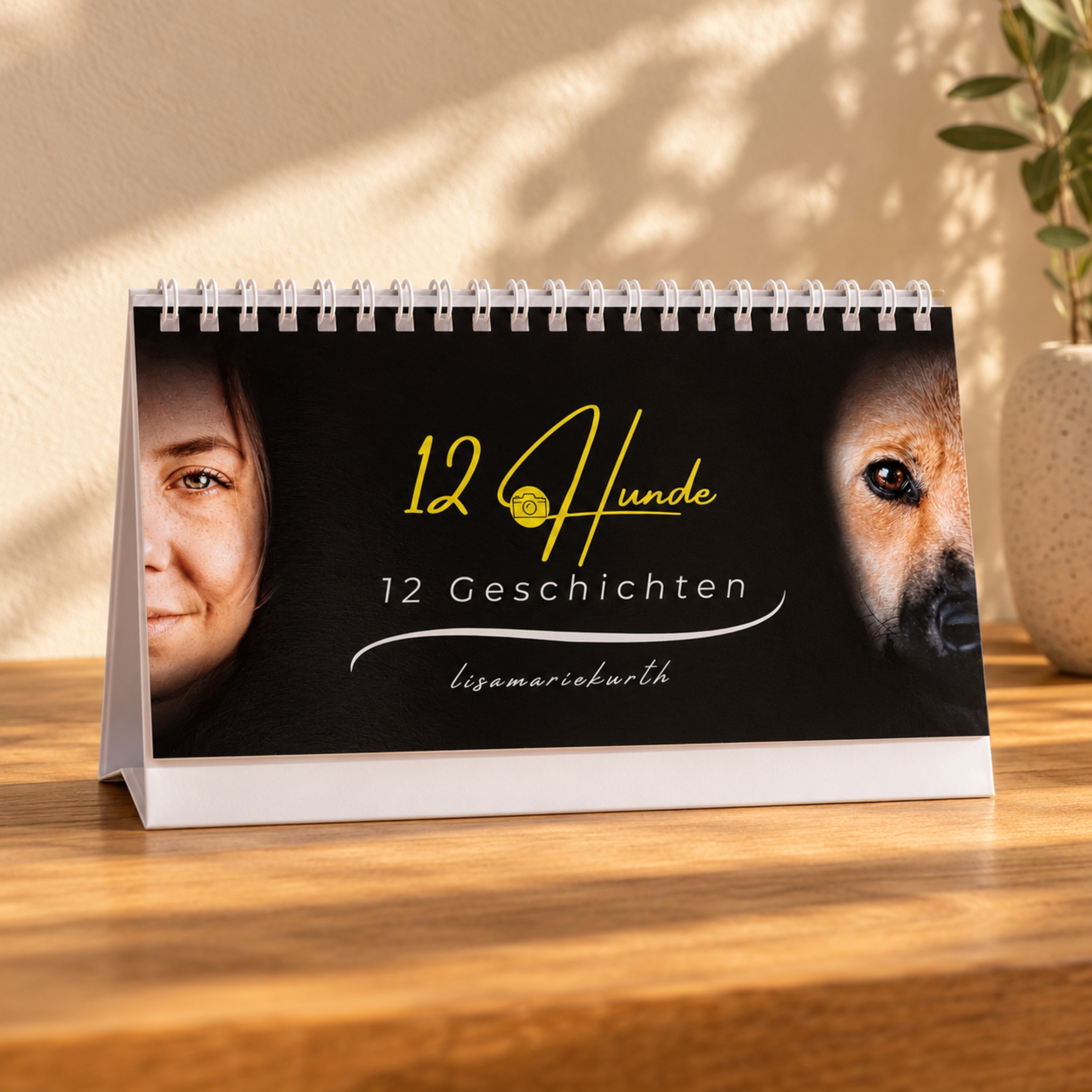 Tischkalender 2027 – 12 Hunde 12 Geschichten